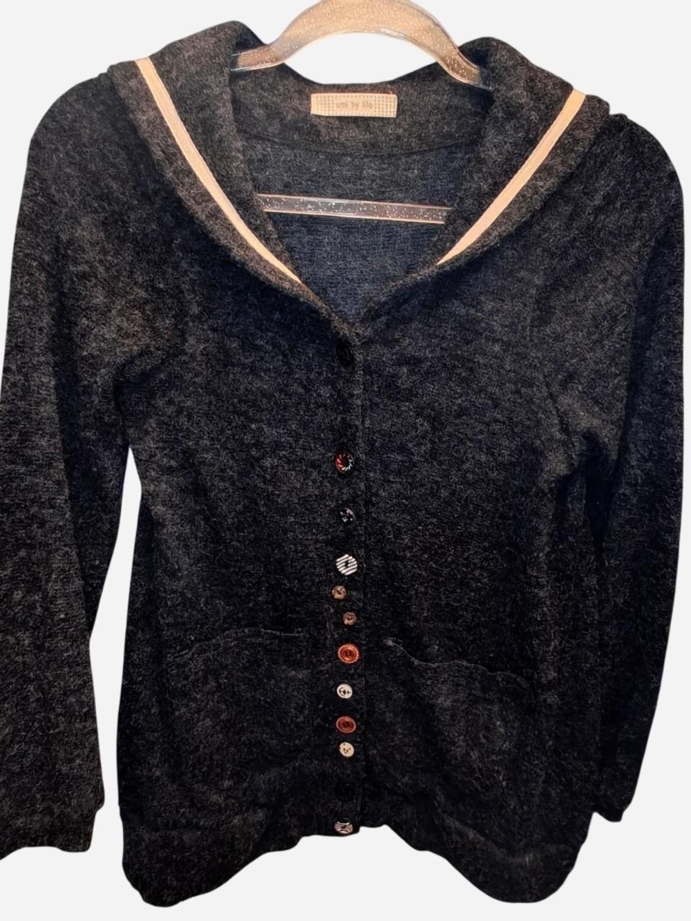 Sailor Collar Cardigan - Picture 6 of 6